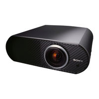 Sony VPL-HS51A - Cineza WXGA LCD Projector Service Manual