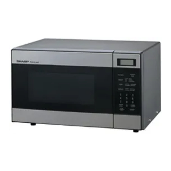 Sharp Stainless Steel Microwave Oven Brochure & Specs