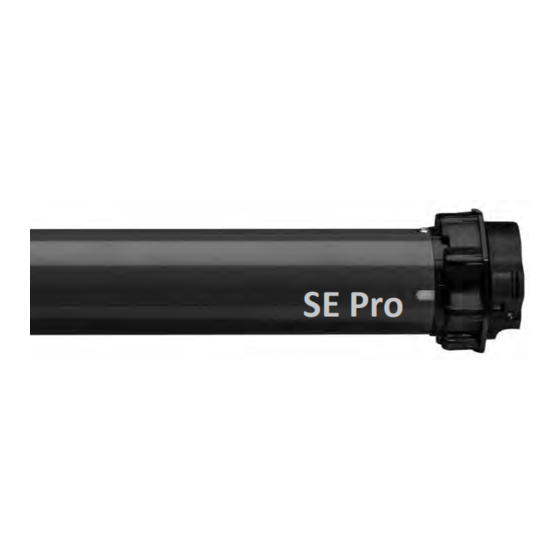 Selve SE Pro Series Operating	 Instruction
