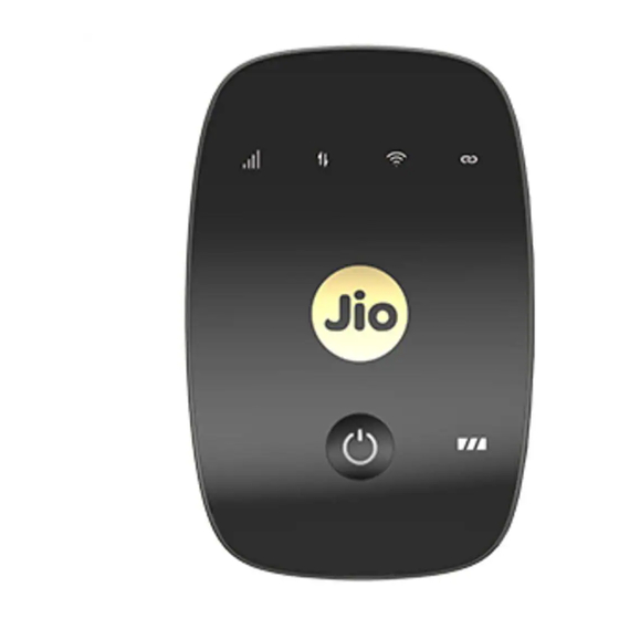 Jio JioFi Manual