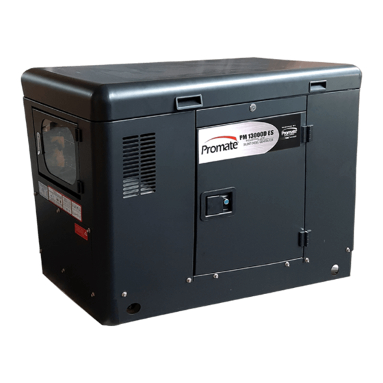 Promate PM13000D ES OPEN Operator's Manual
