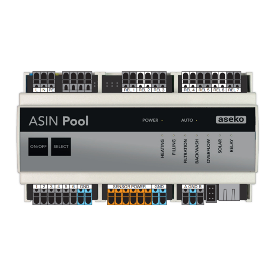 Aseko ASIN Pool User Manual