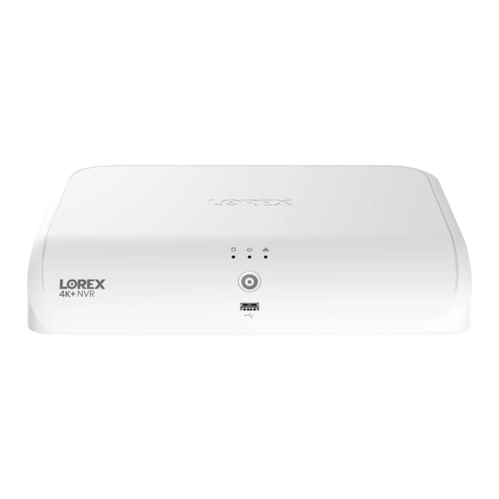 Lorex N910 Series Quick Start Manual