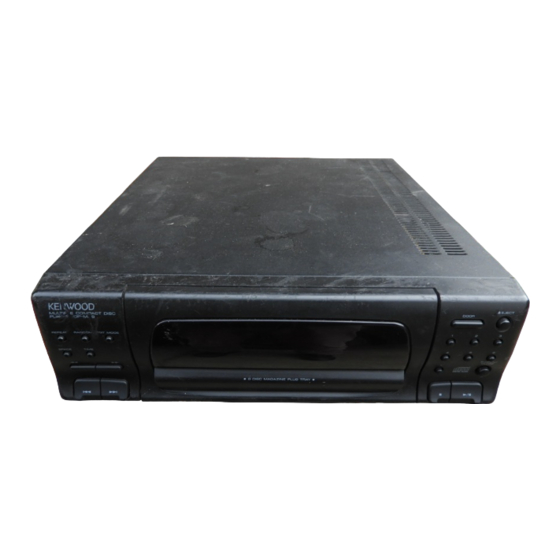 Kenwood DP-MA9 Service Manual