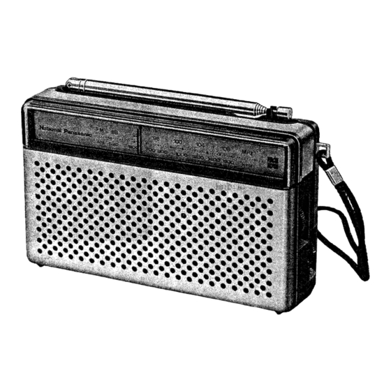 Panasonic RF-516 Service Manual