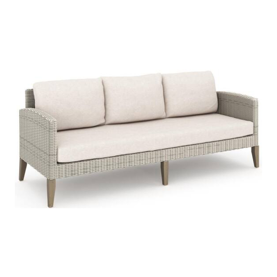 New Classic Furniture CAREZZA SOFA G852G Assembly Instructions Manual
