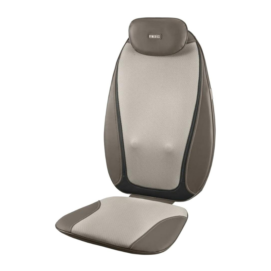 Homedics Dual Comfort Elite MCS-380H Manual
