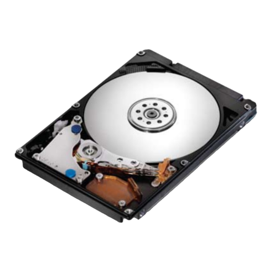 Hitachi Deskstar 7K2000 SATA Hard Drive Manuals