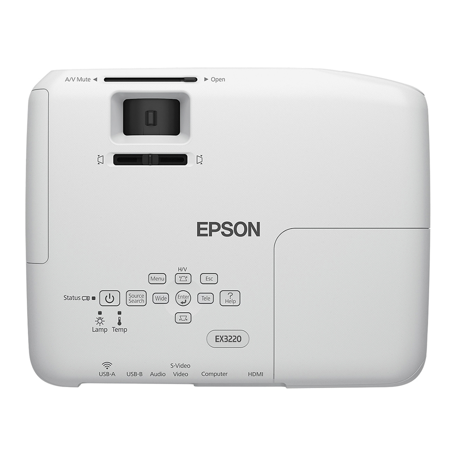 Epson EX3220 Product Overview And Specifications