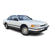 ACURA 1987 Legend Coupe Owner's Manual