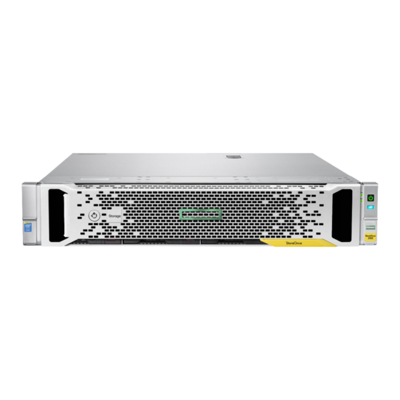 HPE StoreOnce 3100 Installation And Configuration Manual
