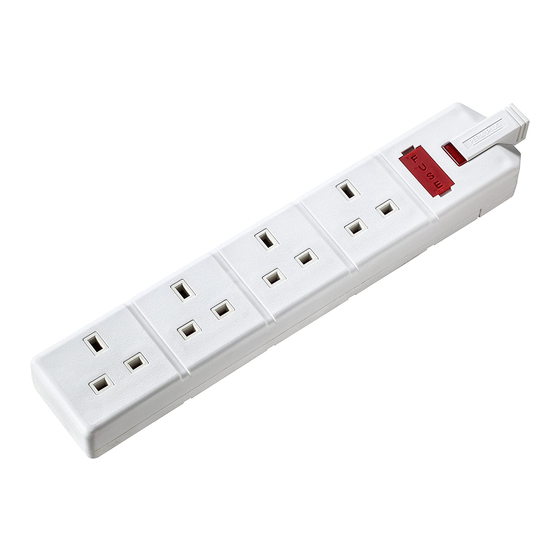 Masterplug Work Power ELS134 Series Quick Start Manual