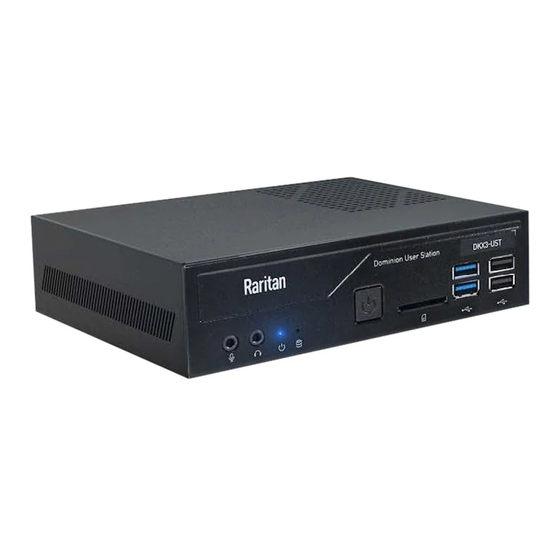 LEGRAND Raritan DKX3-UST Quick Setup Manual