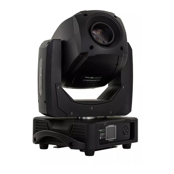 involight LEDMH200S PRO User Manual