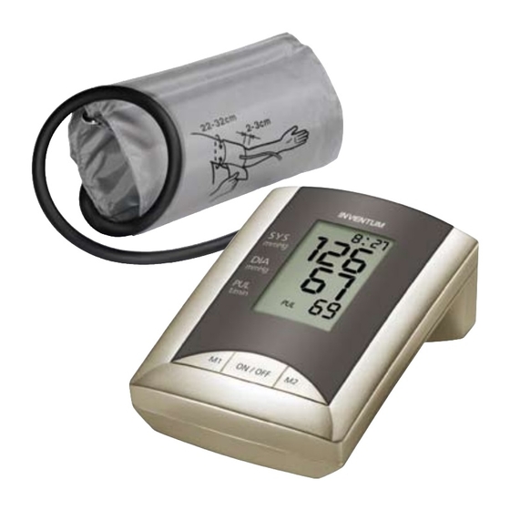 inventum BM 20 Blood Pressure Monitor Manuals