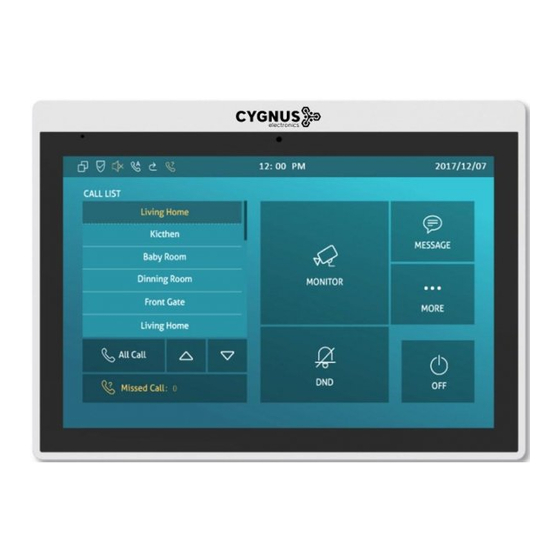 Cygnus VRX-510W User Manual
