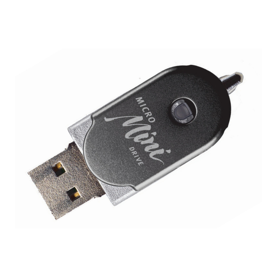 Iomega Mini Quick Install Manual