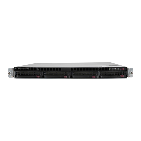 Supermicro SuperServer SYS-610U-TNR Manuals