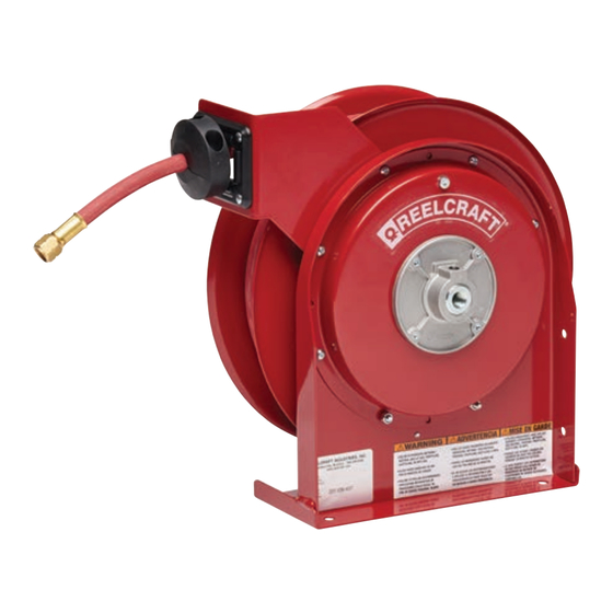 ReelCraft SW Series Operating Instructions