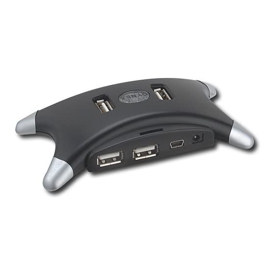 Dynex DX-4P2H - Hub - USB Manuals