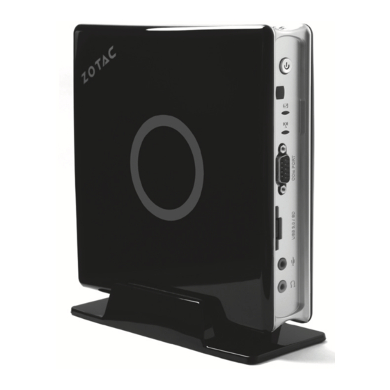 Zotac ZBOX User Manual