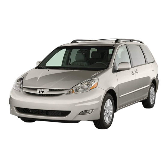 Toyota 2004 Sienna Owner's Manual
