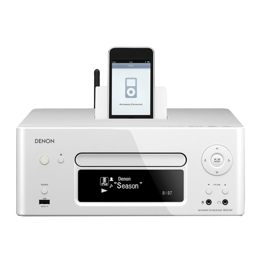 Denon RCD-N7 Owner's Manual