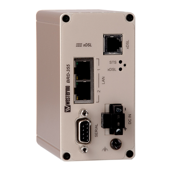 Westermo BRD-355 User Manual