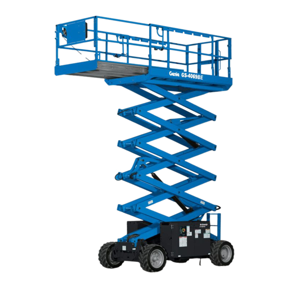 Terex Genie GS-3369 BE Manuals