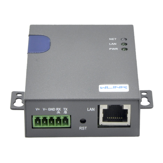 WLINK WL-R100 Series User Manual