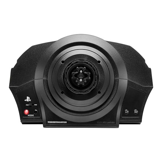 Thrustmaster T300 SERVO BASE RACING BASE Quick Installation Manual