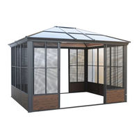 Broyhill SCREEN HOUSE GAZEBO 10 L X 12 W TPGAZ24109 Assembly Instructions Manual