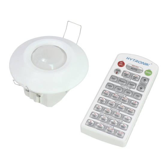 Hytronik HIR20 Manual