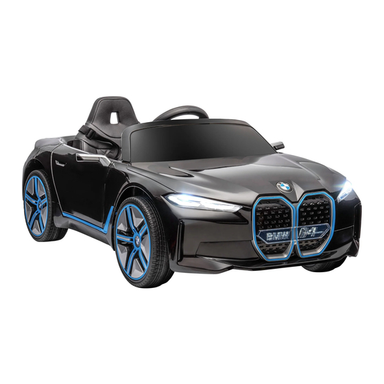 HOMCOM BMW i4 Owner's Manual With Assembly Instructions
