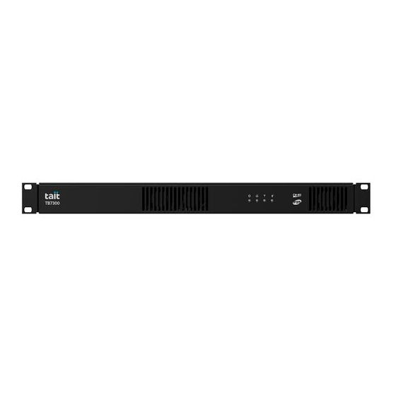 Tait TB7300 Installation And Operation Manual