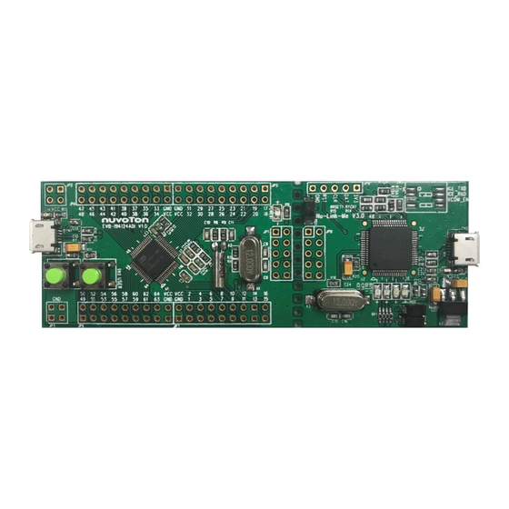 Nuvoton I94100 Series User Manual