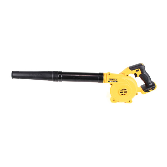 DeWalt DCV100P1 Original Instructions Manual