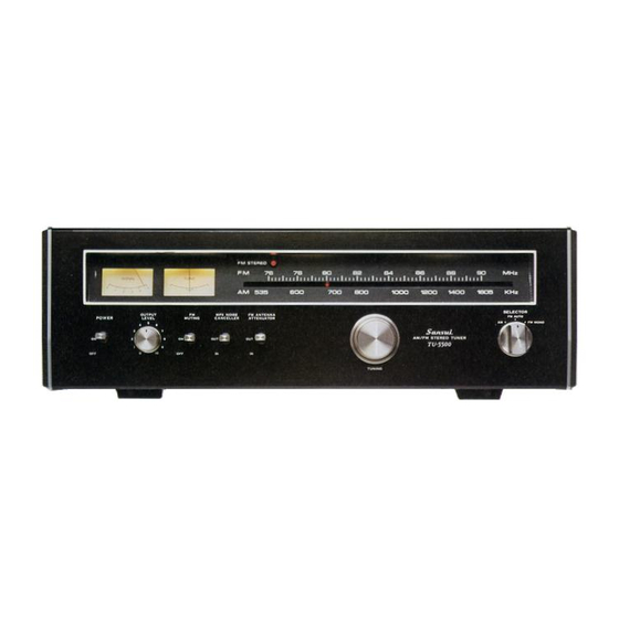 Sansui TU-5500 Manuals