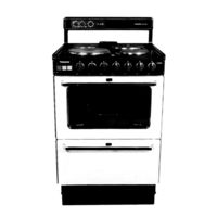 Husqvarna free standing cooker Operating Manual