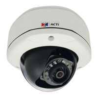 ACTi E83 Manual Manual