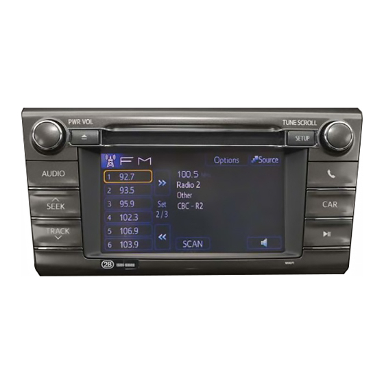 Nav TV NTV-KIT607 NNG-Toyota 2 Installation Manual