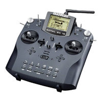 Multiplex Royal SX 16 Instructions Manual