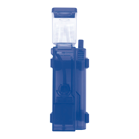 TMC Aquarium V2Skim 200 Compact Instructions For Installation And Use Manual