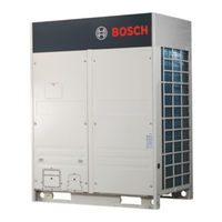 Bosch CLIMATE 5000 VRF RDCI14/40-3 User Manual
