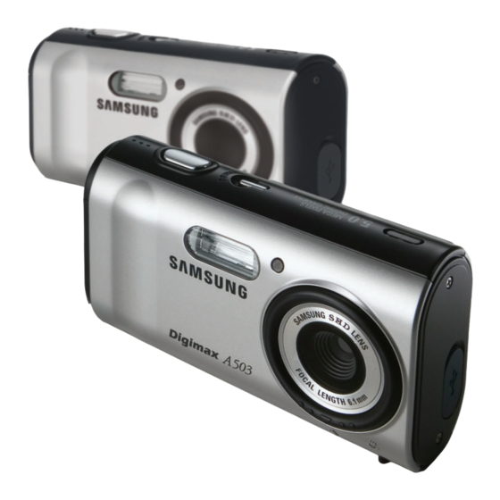 Samsung A503 - Digimax 5MP Digital Camera Manuals