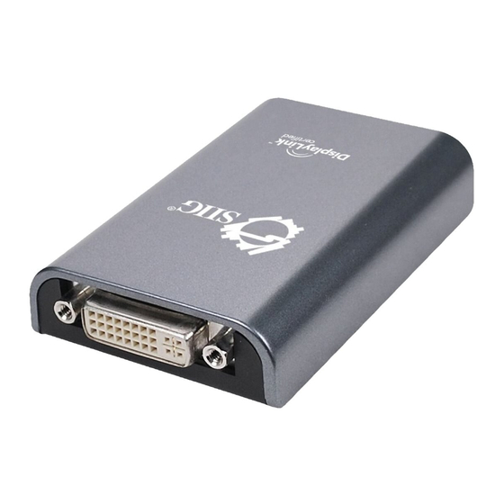 SIIG JU-DV0112-S1 Manuals