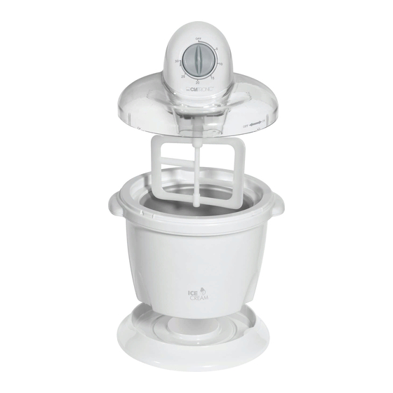 Clatronic ICM 3225 Manual