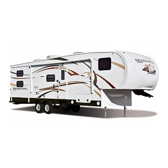 KZ DURANGO Luxury Fifth Wheel Manuals