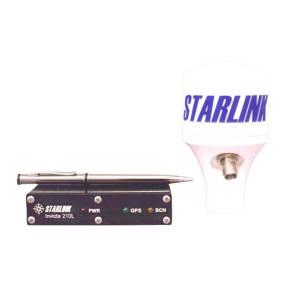 STARLINK Invicta 210L Manuals