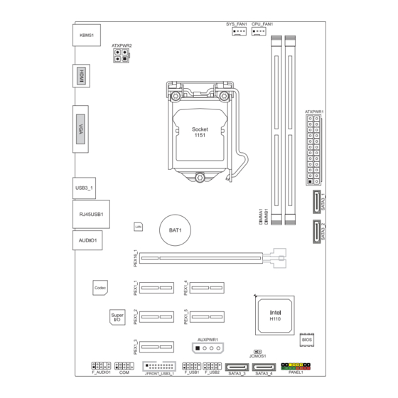 Biostar H110M-BTC Manual